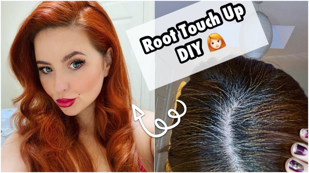 Ginger/Red Hair Root Touch Up (AT HOME) Tutorial