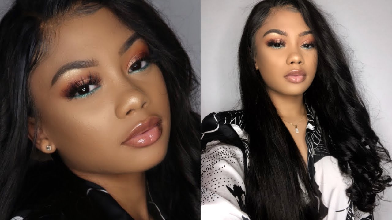 MORPHE X JACLYN HILL PALETTE TUTORIAL | GRWM Ft. SUNBER HAIR