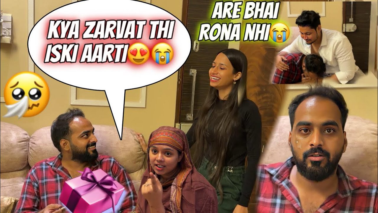Aarti ne diya Arsu ko bahot bada surprise 😍| Arsu ka ro ro ke huwa bura haal😭| Aarti vlogs |