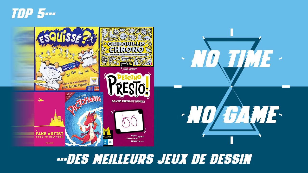Top 5...Des meilleurs jeux de société de dessins