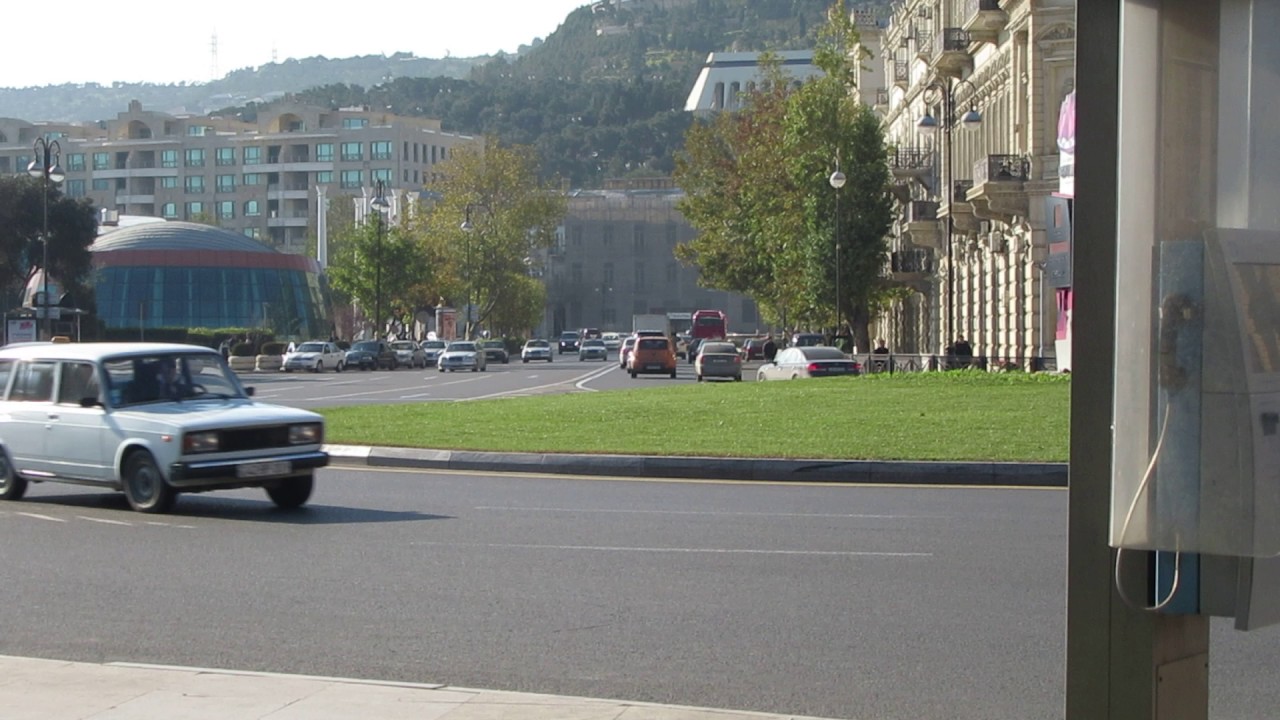 Azneft rotary traffic/Azneft dairə/Круг Азнефти (1)