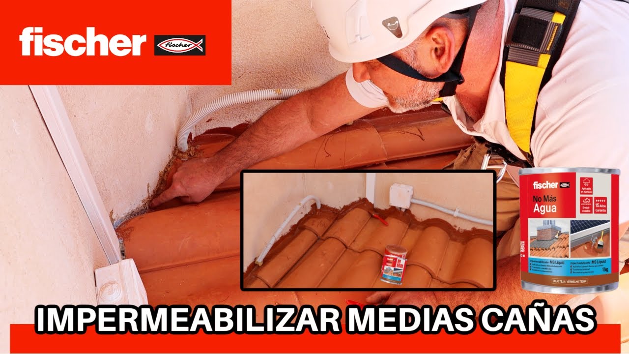 Encuentros de tejas con pared de forma fácil y efectiva, con MS de fischer