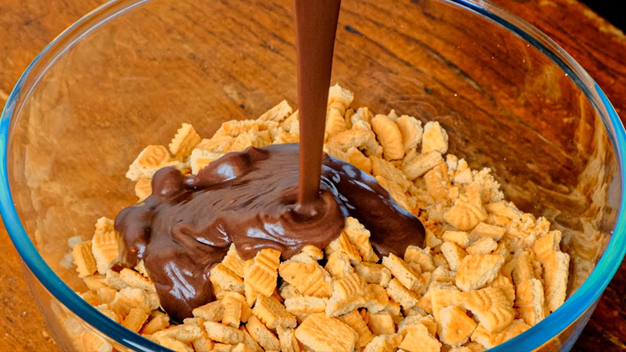 НОВЫЙ и вкусный десерт за 10 минут. Без выпечки, без духовки