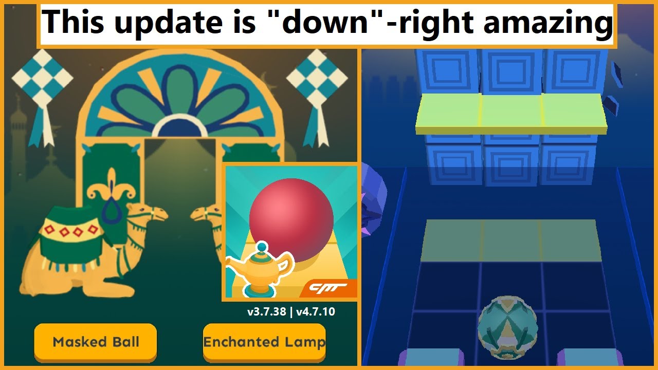 Lamps and Masks on this new enchantement update! | Rolling Sky v3.7.38 (06/14/2024)