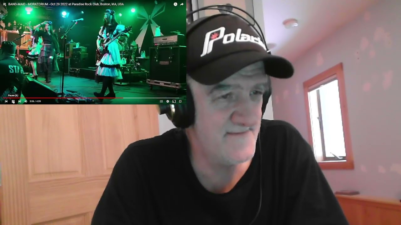 BAND‐MAID - moratrium  REACTION Oct 29 2022 at Paradise Rock Club, Boston, MA, USA #bandmaidreaction