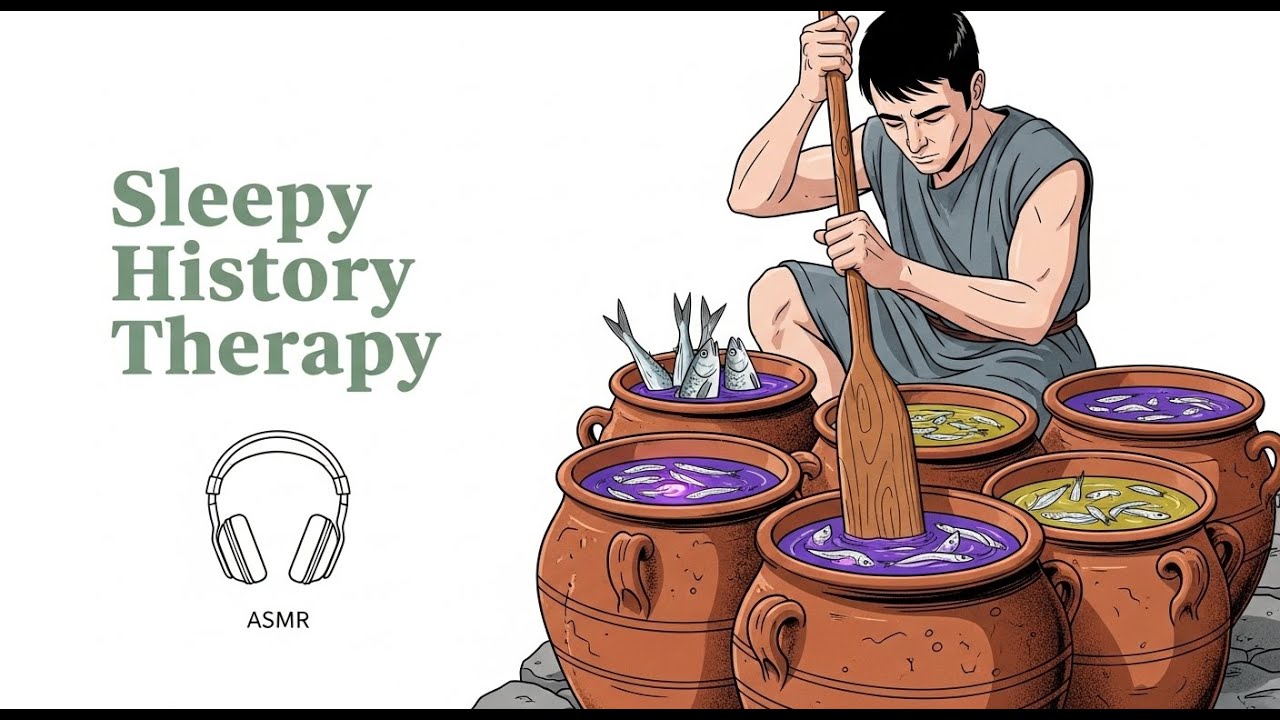The Nightly Stirring of Phoenician Garum Pots | Sleepy History Therapy ASMR