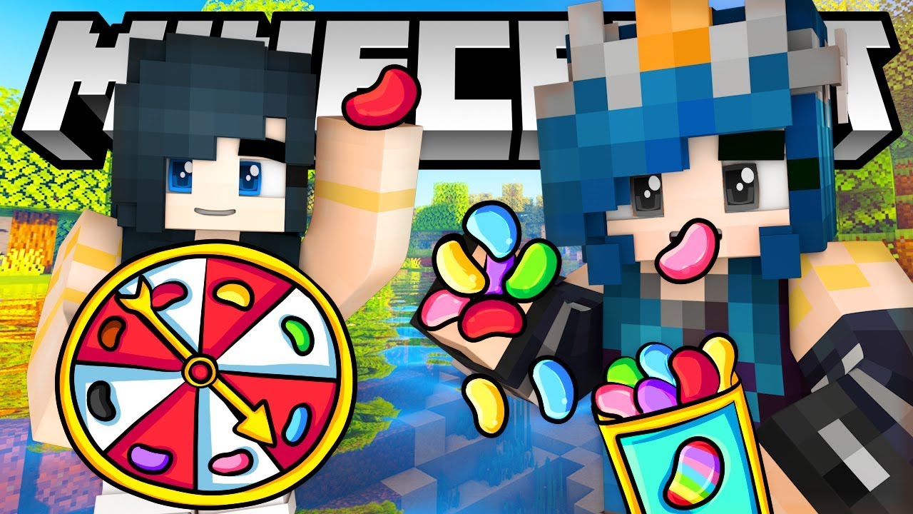 Каждый кусочек — новый сюрприз! Счастливые бобы Minecraft!