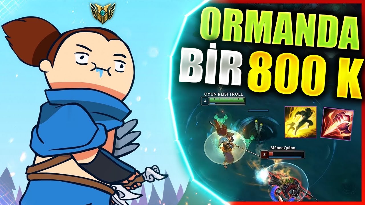 ORMANA YASUO ALDIM DİYE K&Uuml;F&Uuml;R ETTİLER 1v5 TAŞIDIM 😎 | Troll Dereceli #12 | LOL - League of legends