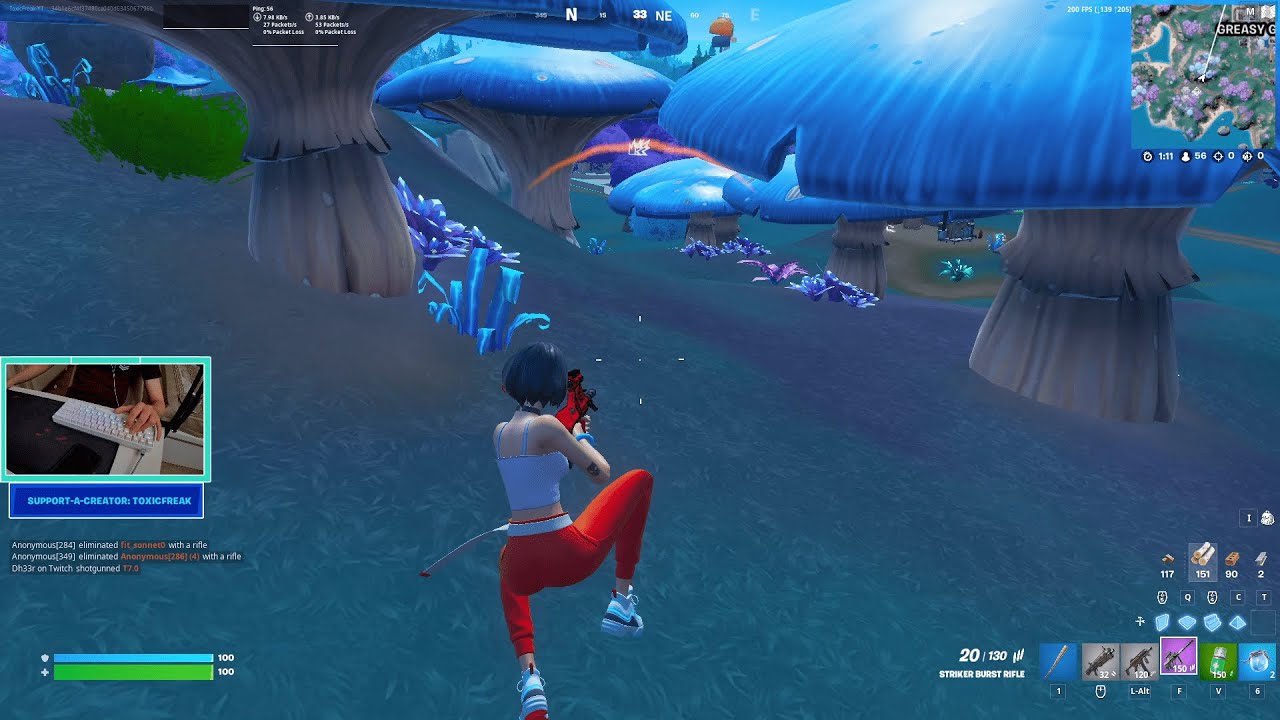 BATTLEPASS TIER 1 EVIE SKIN GAMEPLAY IN FORTNITE CHAPTER 3 SEASON 3.