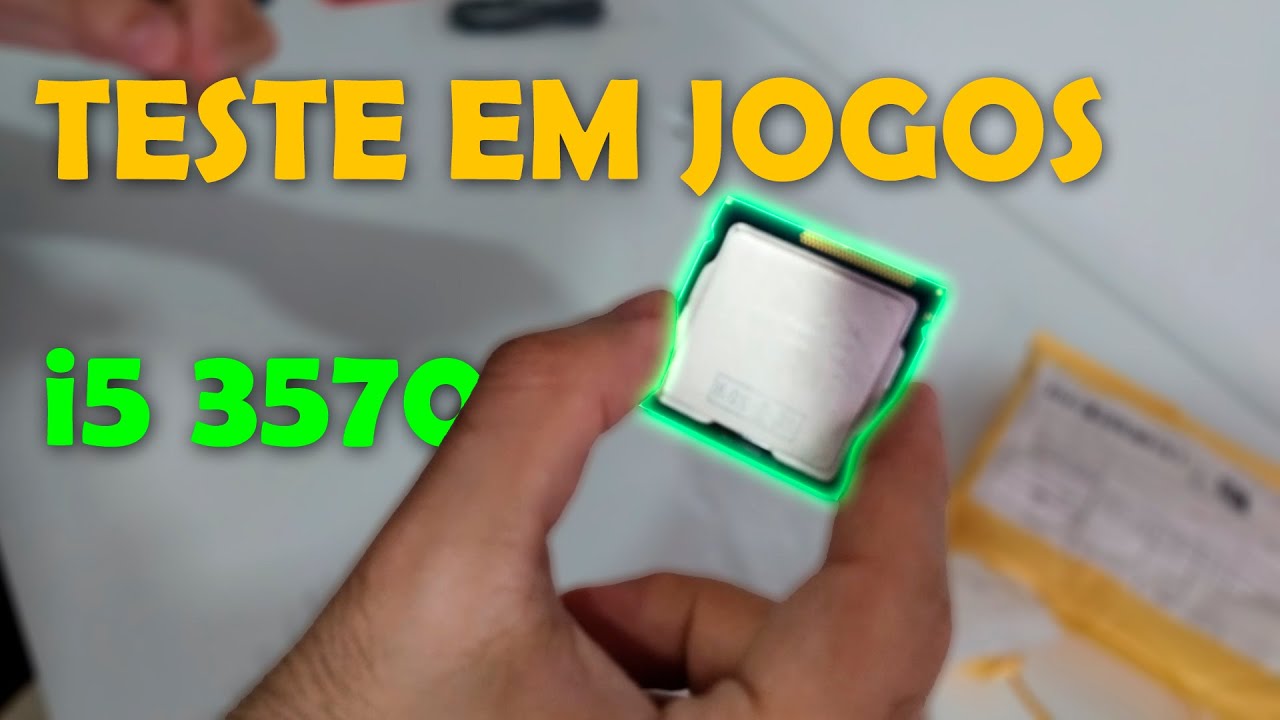 CORE I5 3570 DO ALIEXPRESS! UNBOXING E TESTE EM JOGOS