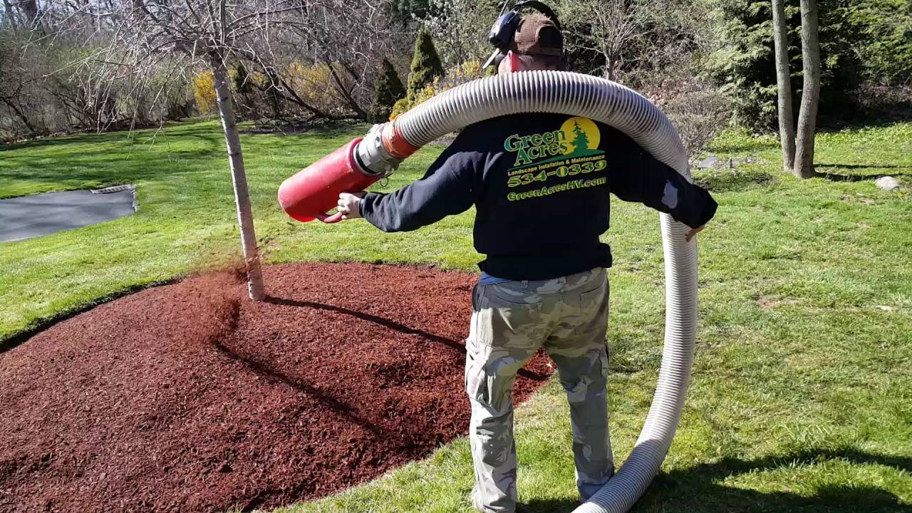 This is threw way to install mulch