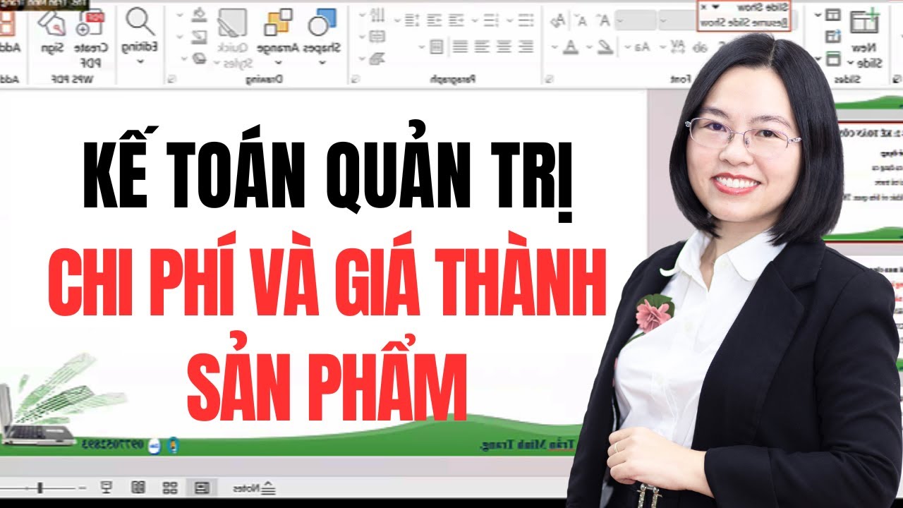 #1 Kế toán quản trị chi phí và giá thành sản phẩm bộ phận