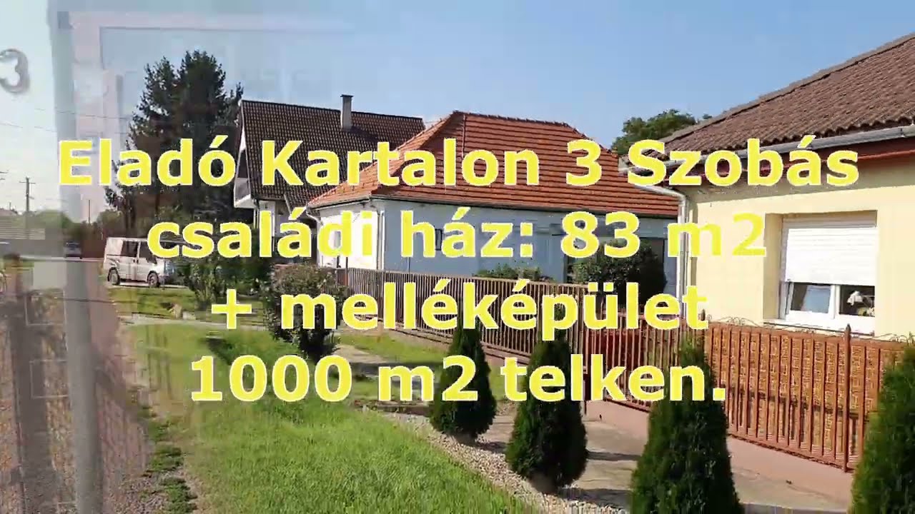 Eladó HÁZ 2173 Kartal (Pest m.) #65785k