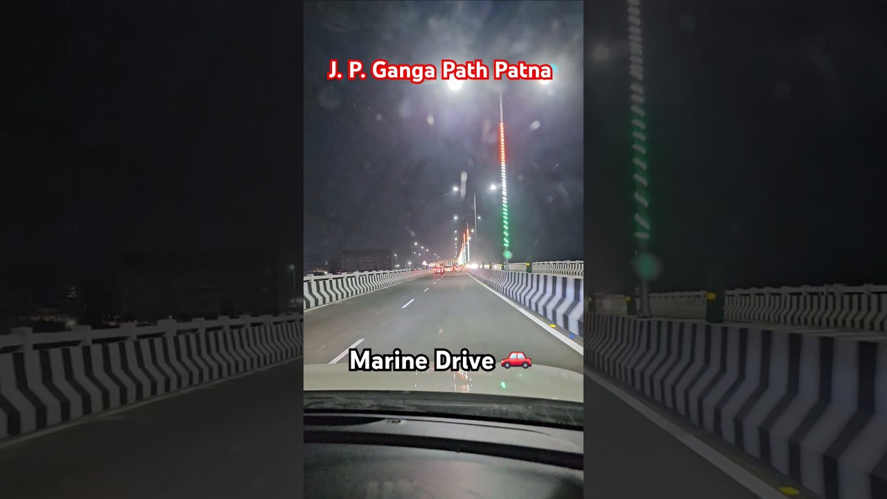 J. P. Ganga Path Patna,Ganga River, Marine Drive#viral #trending #explore #jpgangapath #marinedrive