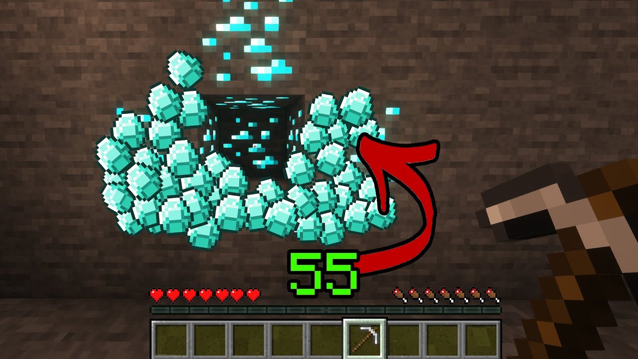 ماینکرافت اما لول من همه چیزو چند برابر میکنه - minecraft but my Level multiply everything