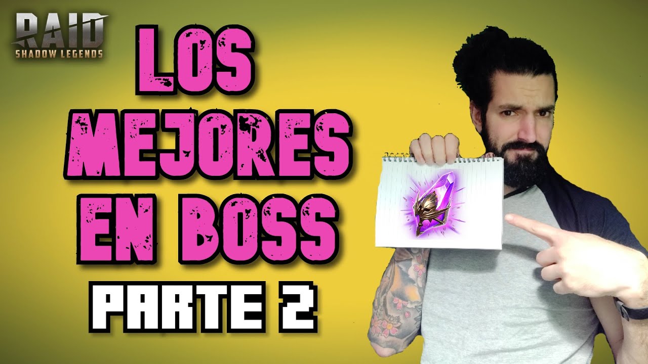 TOP 10 campeones EPICOS para BOSS de CLAN 😏 - [RAID SHADOW LEGENDS]