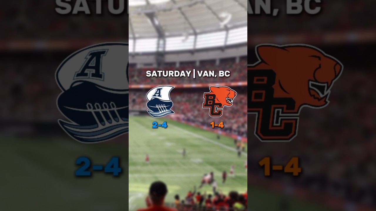 My Week 8 CFL Picks #cfl