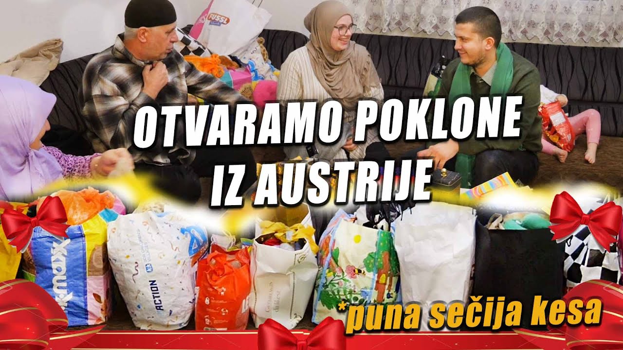ŠTA SMO DONIJELI IZ AUSTRIJE ? *otvaramo poklone - puna sečija kesa*