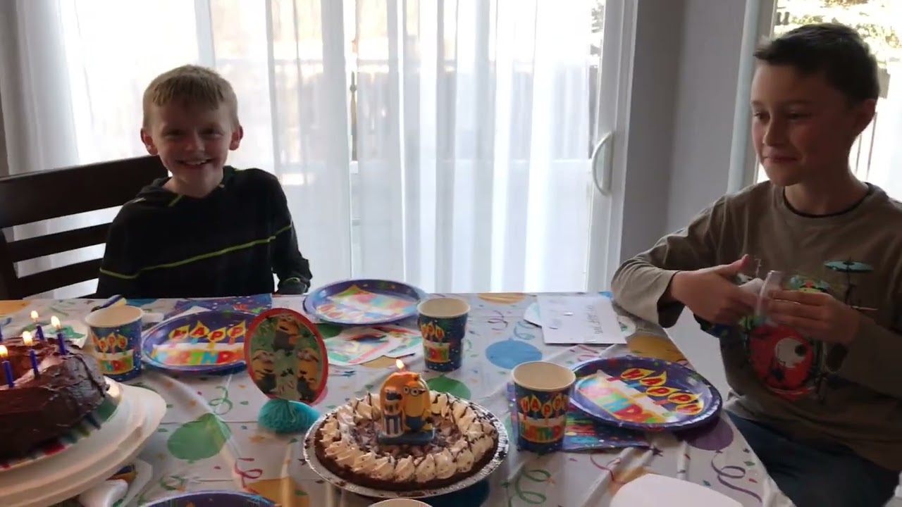 Connor Logan Fraustro 10th birthday party 