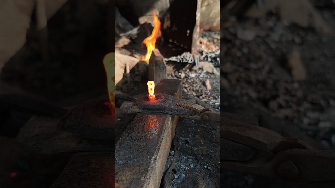 Old Rusty Iron Reborn | Making a New Tool from Scrap # working