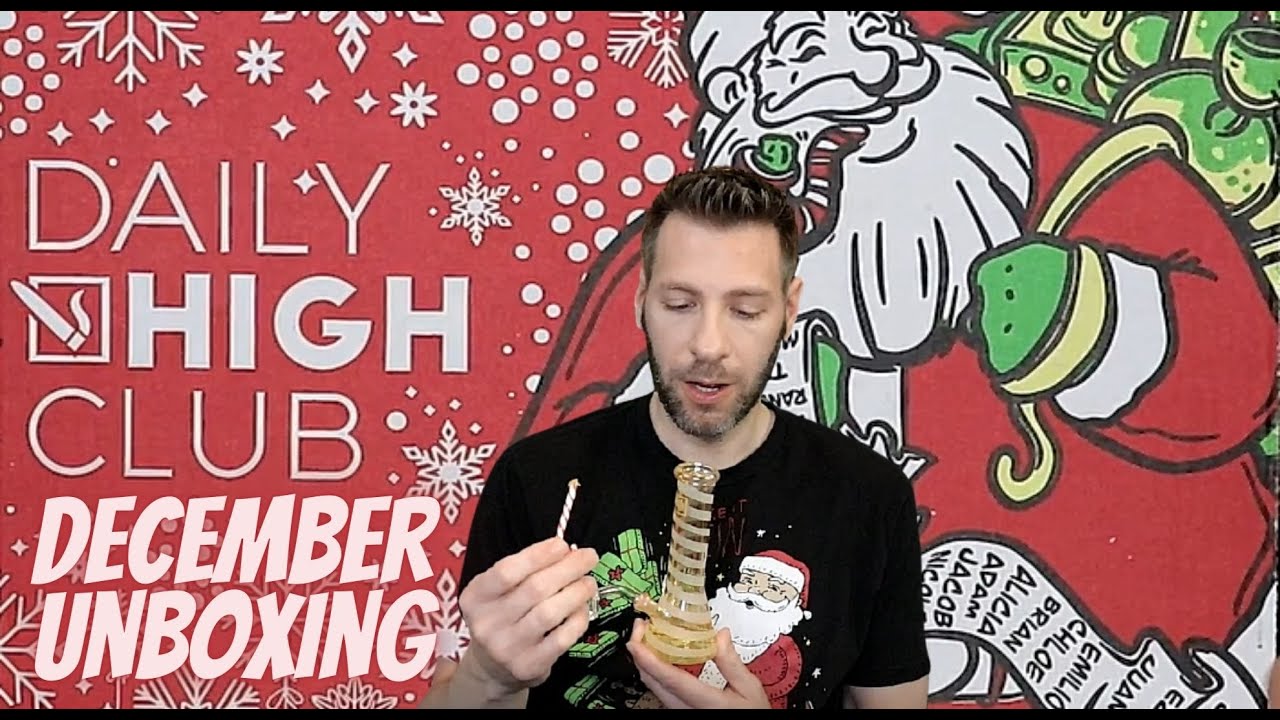 Daily High Club December 2021 Unboxing | GoStoner Reviews