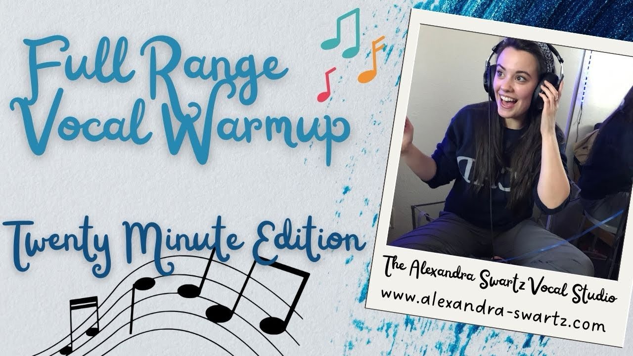 Twenty Minute Vocal Singing Warm-Up 🎼🎤🎶 | Exercises for Singers | Sing with Me 
