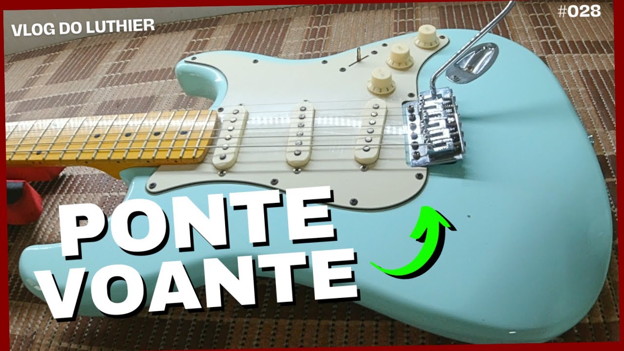 PONTE DA GUITARRA LEVANTADA E TENSOR ESTOURADO