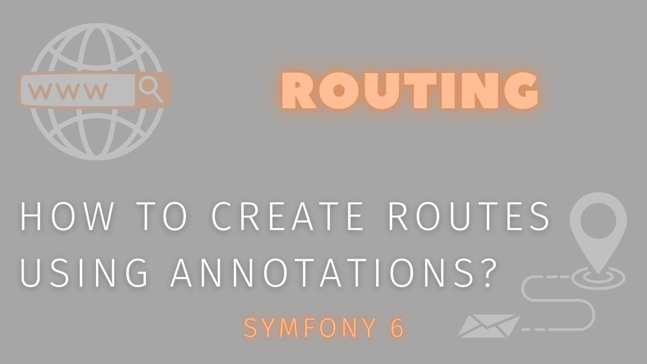 Symfony 6 - How to create routes using Annotations?