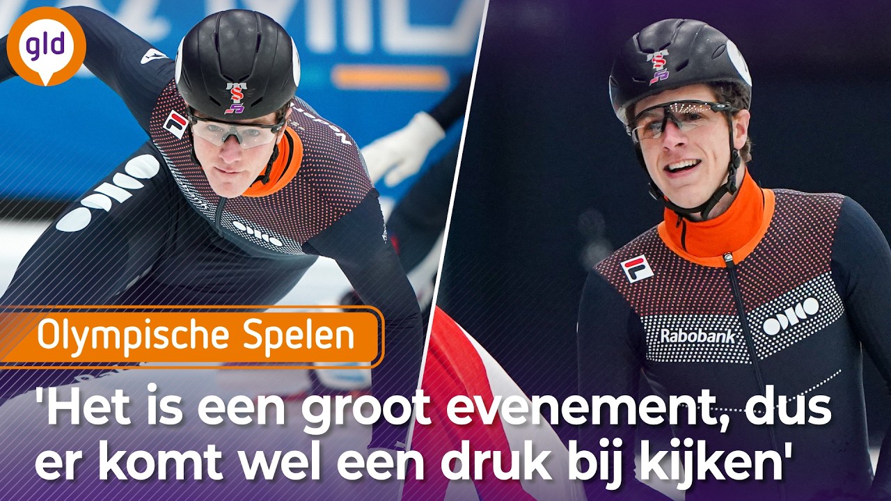 Snelheid, spanning en tactiek: shorttracker Teun Boer is klaar voor zijn eerste Olympische Spelen