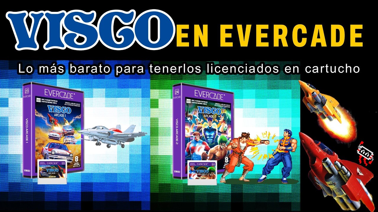 VISCO en Evercade: Una nueva forma de disfrutar cl&aacute;sicos arcade de NEOGEO