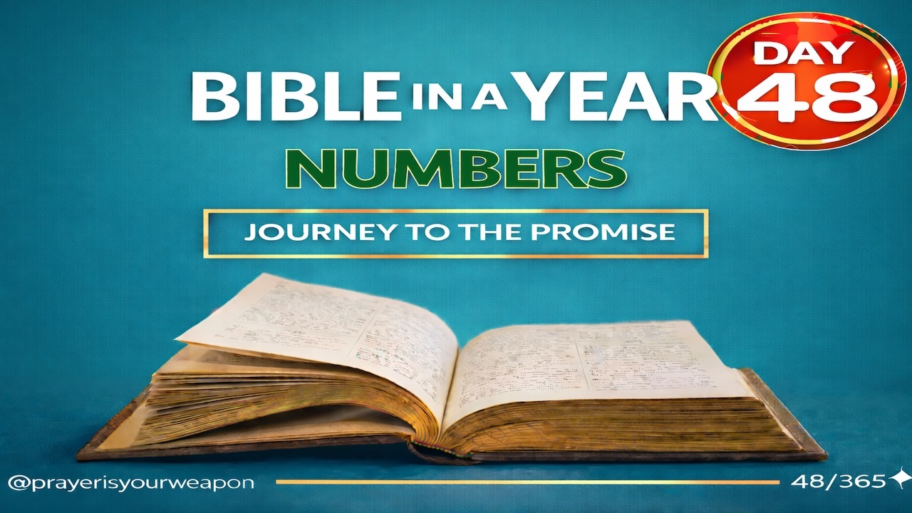Bible in One Year | Day 48: Numbers 14-15  @Prayerisyourweapon ​