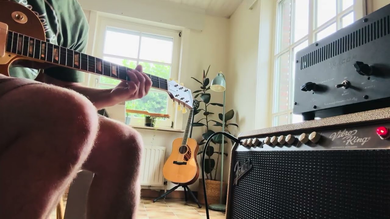 Gibson R4 on a Fender Vibro King