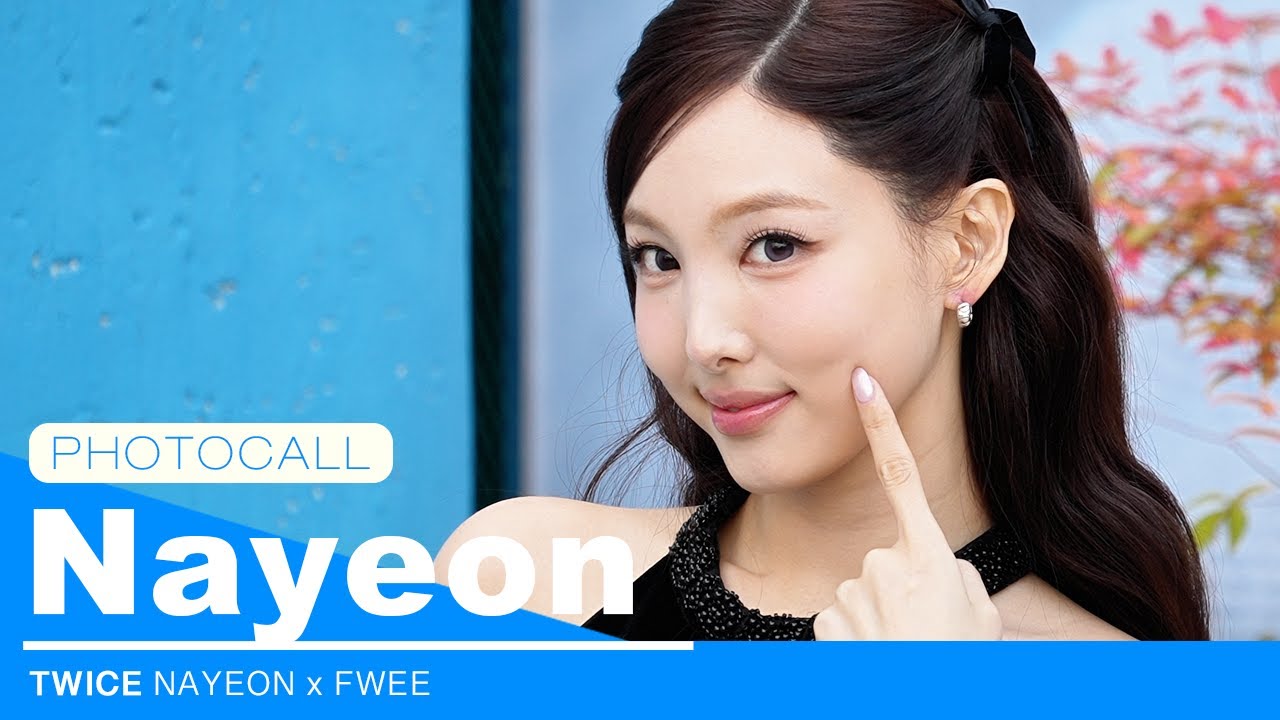 251120 TWICE(트와이스) 나연 nayeon x 퓌(fwee) Photocall 4K