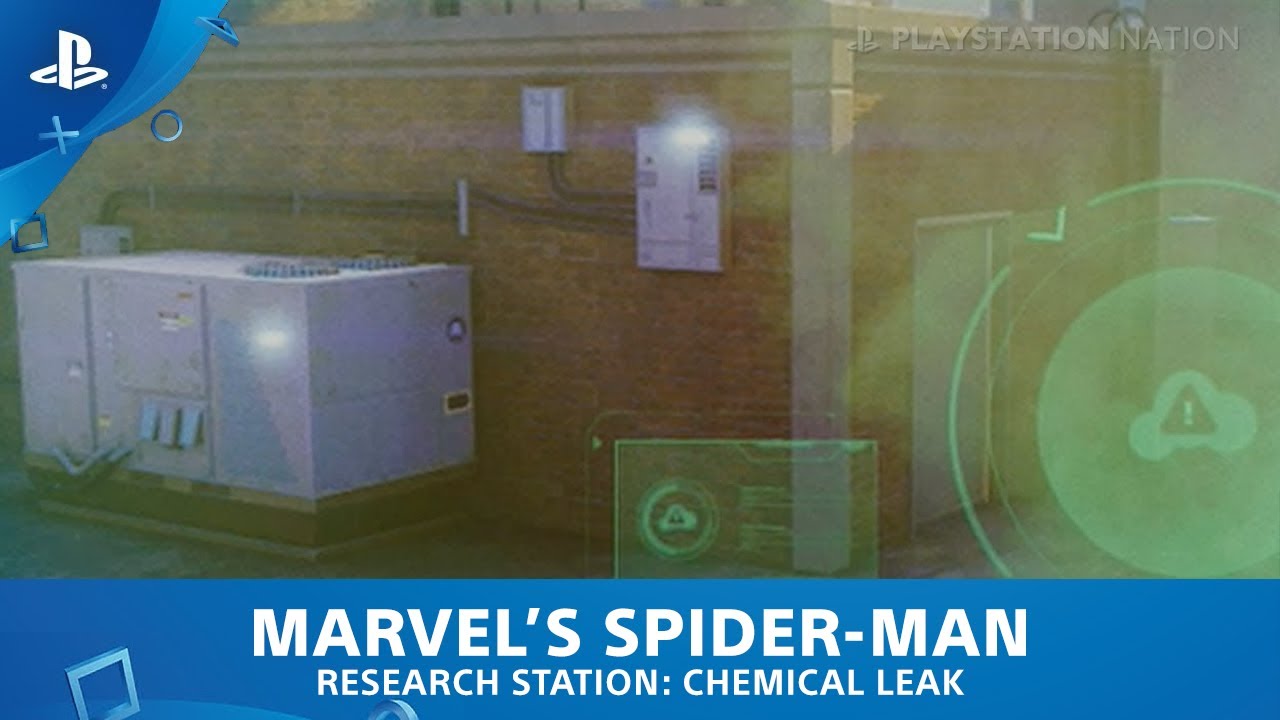 Marvel's Spider-Man (PS4) - Исследовательская станция - Химическая утечка