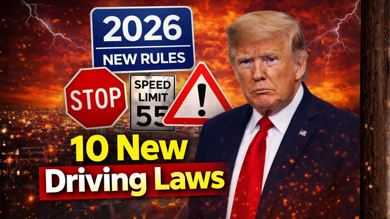 10 New Driving Laws Jusr Changed in 2026 Every Driver Needs to Know &mdash; Rule #3 Surprised Everyone