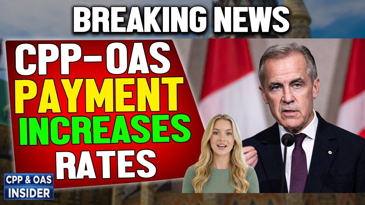 CPP and OAS 2026 Update: Government Confirms New Benefit Increases and Rates