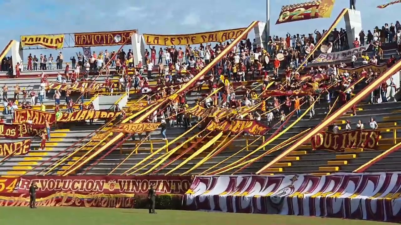 REVOLUCIÓN VINOTINTO SUR | TOLIMA 2-2 jaguares | HOMENAJE A LOS ETERNOS Y DESPEDIDA DE PLATA | S.P