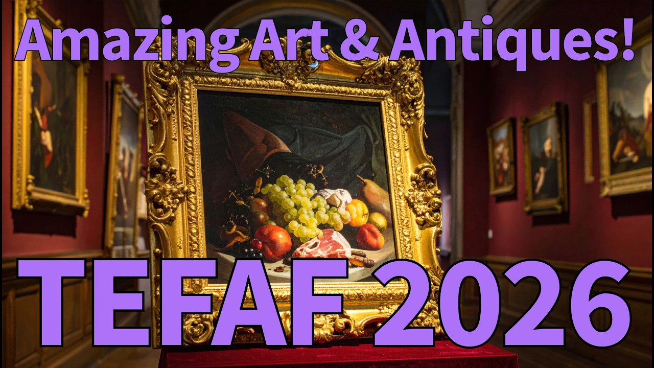 Amazing Art & Antiques at Tefaf 2026!