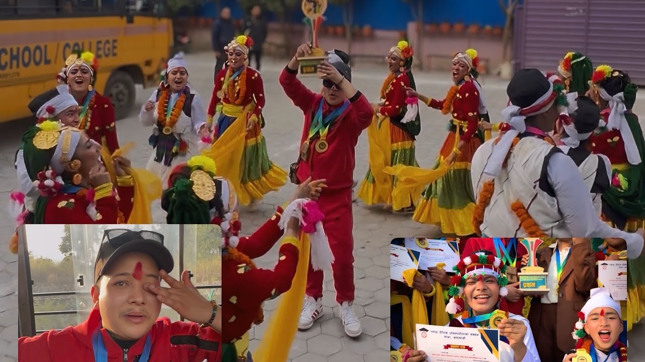 A vlog of victory/ FECA folk Dance Competition 2081/ Anish Chhetri