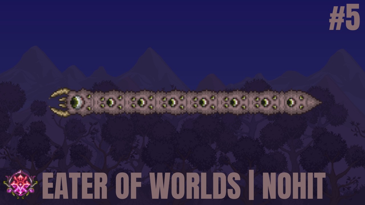 Eater of World No Hit | Terraria Calamity Death Mode