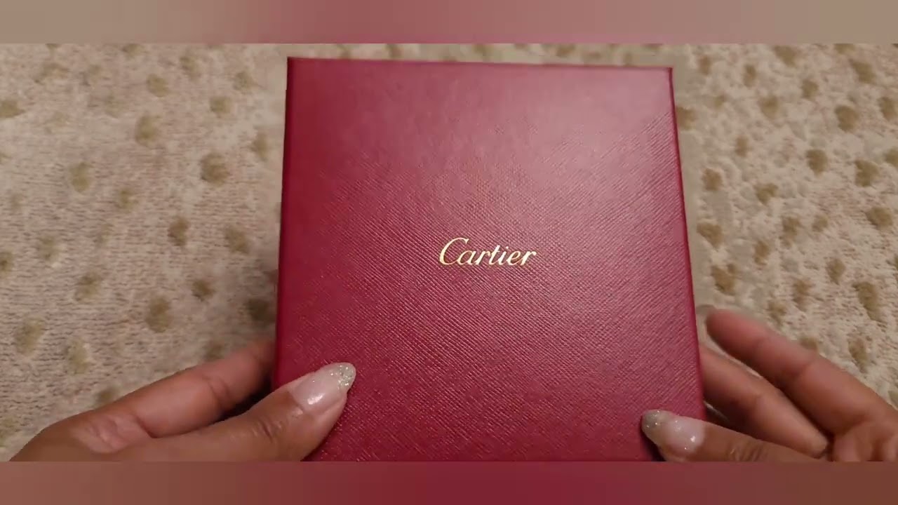 Hello everyone! Cartier unboxing ✨️ | 2 diamond Love necklace