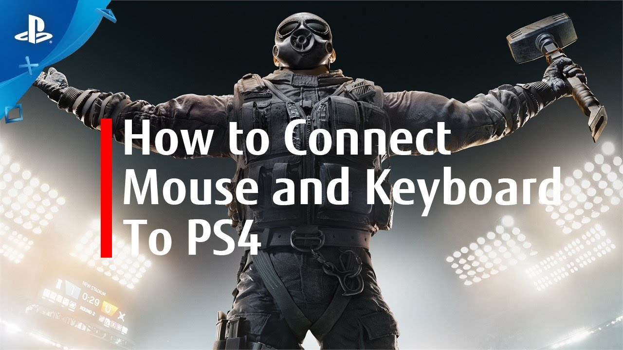 How to Connect Mouse and Keyboard to the PS4 (This video only applies to model of 
