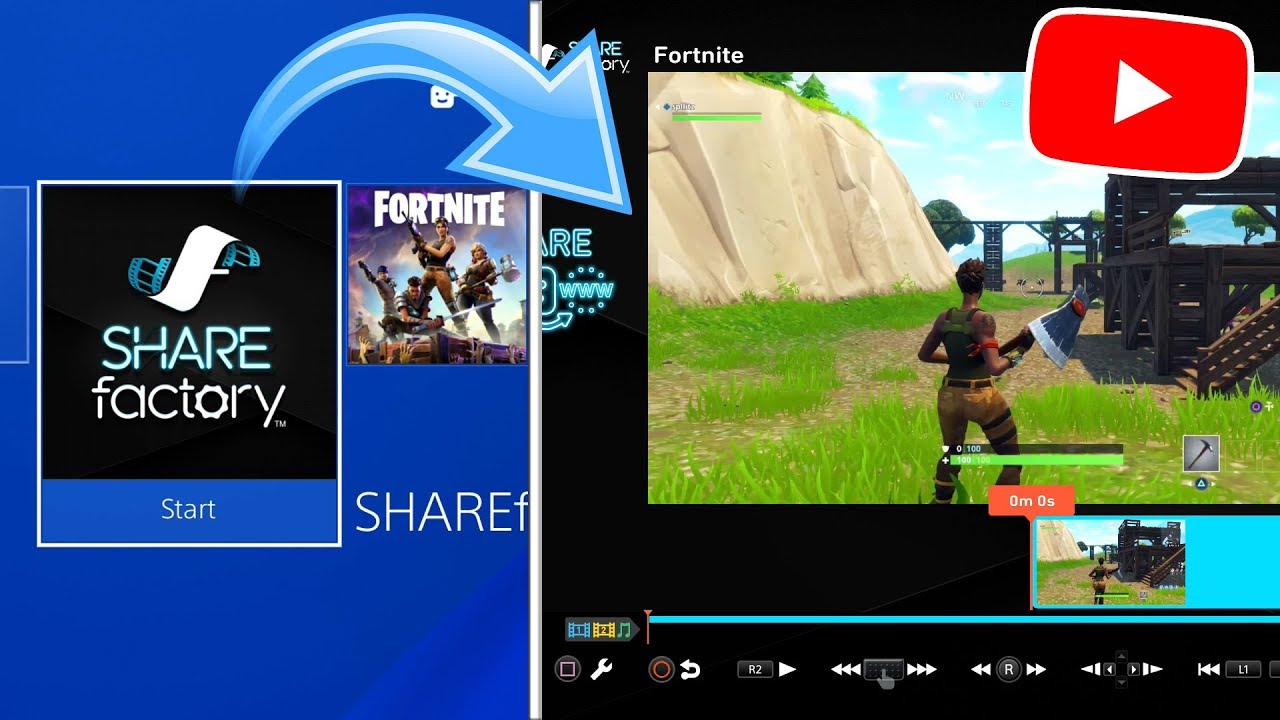 Как создать игровой канал на YouTube на PS4! (Запись, редактирование и загрузка)