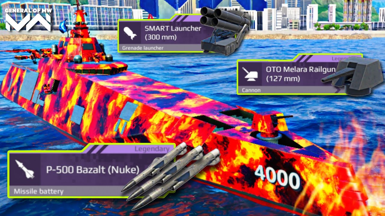 SPS Smart 4000 with ☢️ P-500 Bazalt Full Nuke Madness! | Modern Warships
