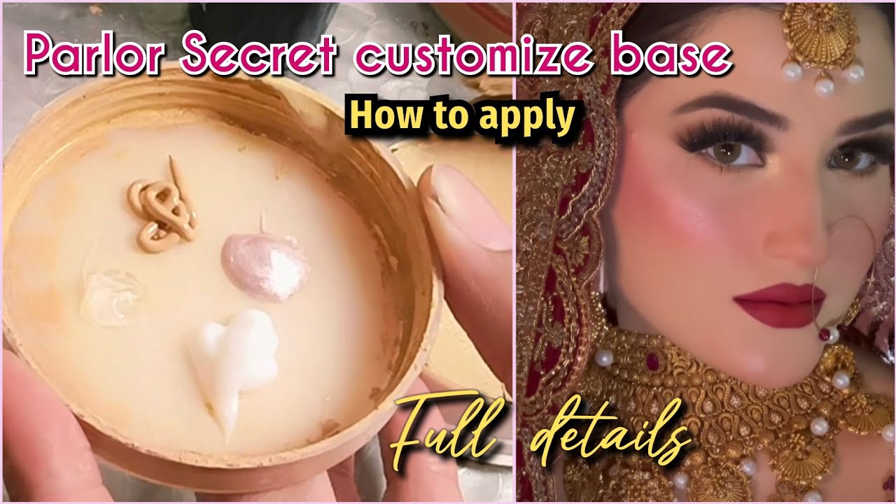Salon Secret Customize Base | How to Make & Apply the Perfect Base Step-by-Step (Pro Tips)