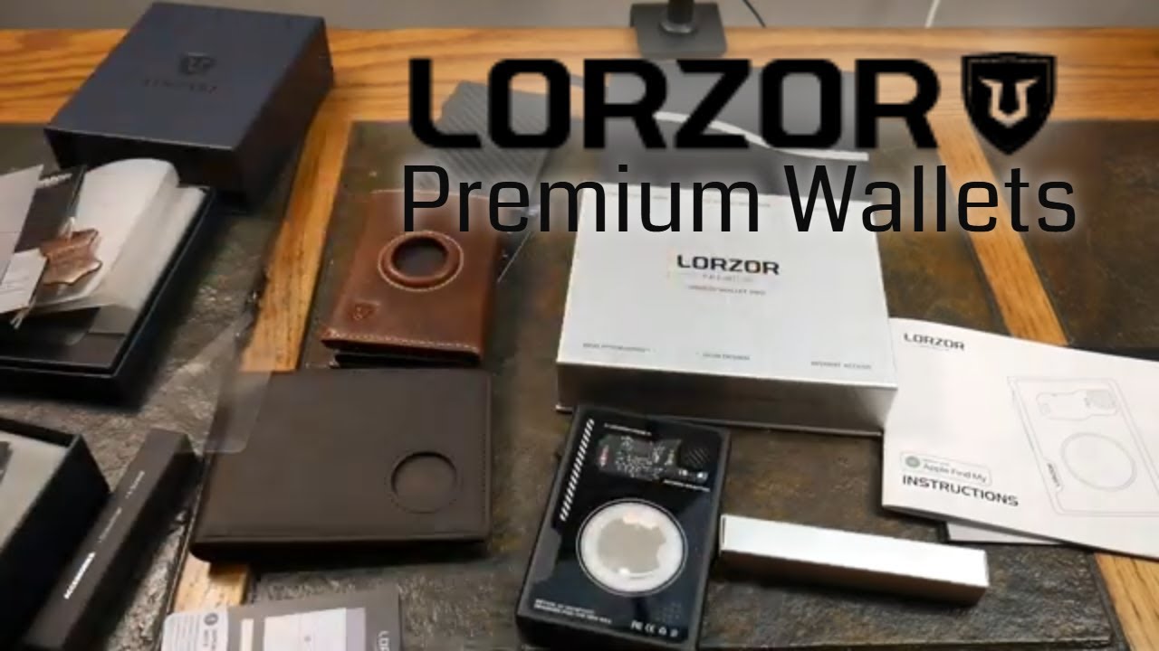 Lorzor Premium Wallets: From Traditional To Smart Tracking & Secure