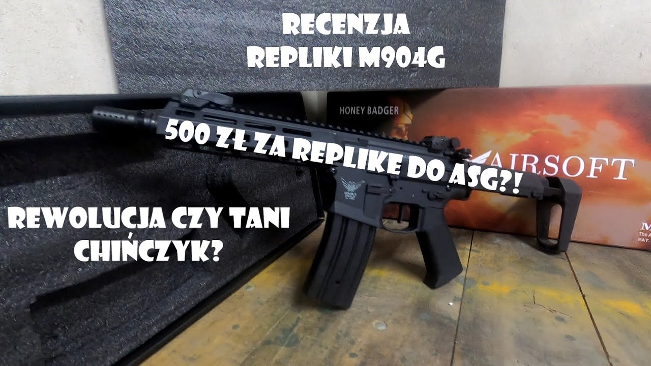 Rewolucja w Airsofcie? Replika ASG za 500zł?! Recenzja, test, chronowanie M904G - Double Eagle.