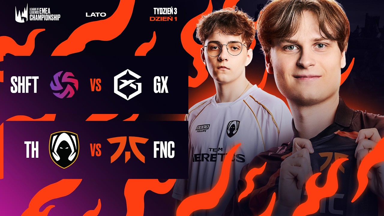 🔴GIANTX vs SHIFTERS🔴FNATIC vs TEAM HERETICS🔴W3D1 LEC SUMMER 2026🔴