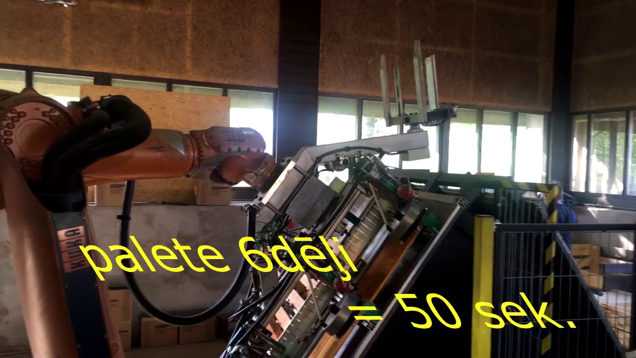 Palešu naglojamā iekārta (Pallet Nailing Robot) WENDEN ROBOTICS