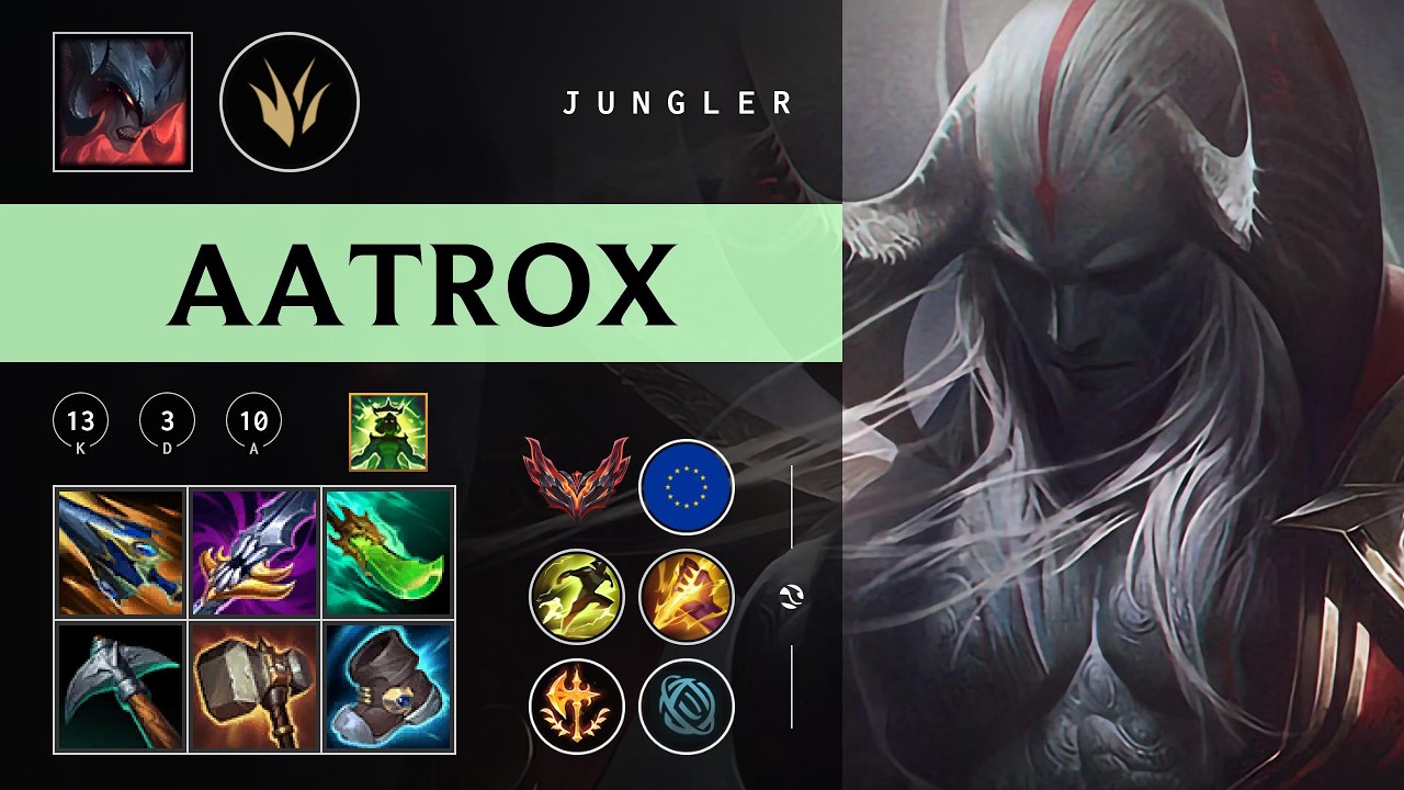 Aatrox Jungle vs Viego - EUW Grandmaster Patch 26.03